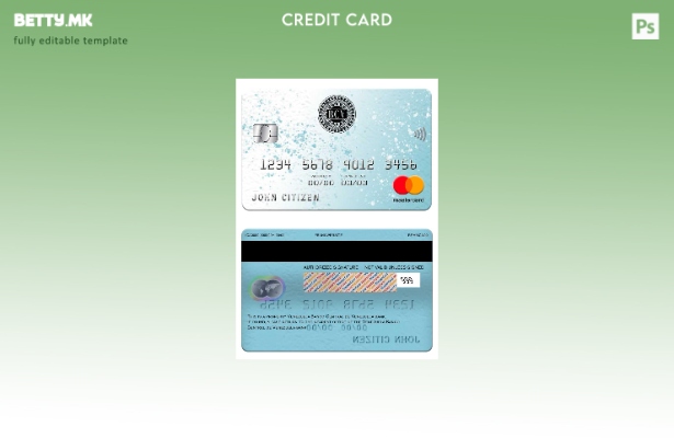 модерен стил Венецуела Банко Централна де Венецуела банка мастер картички шаблон